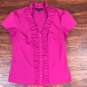 Magenta Button down